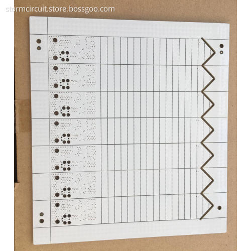 3 layer TG180 PCB with 0.8mm